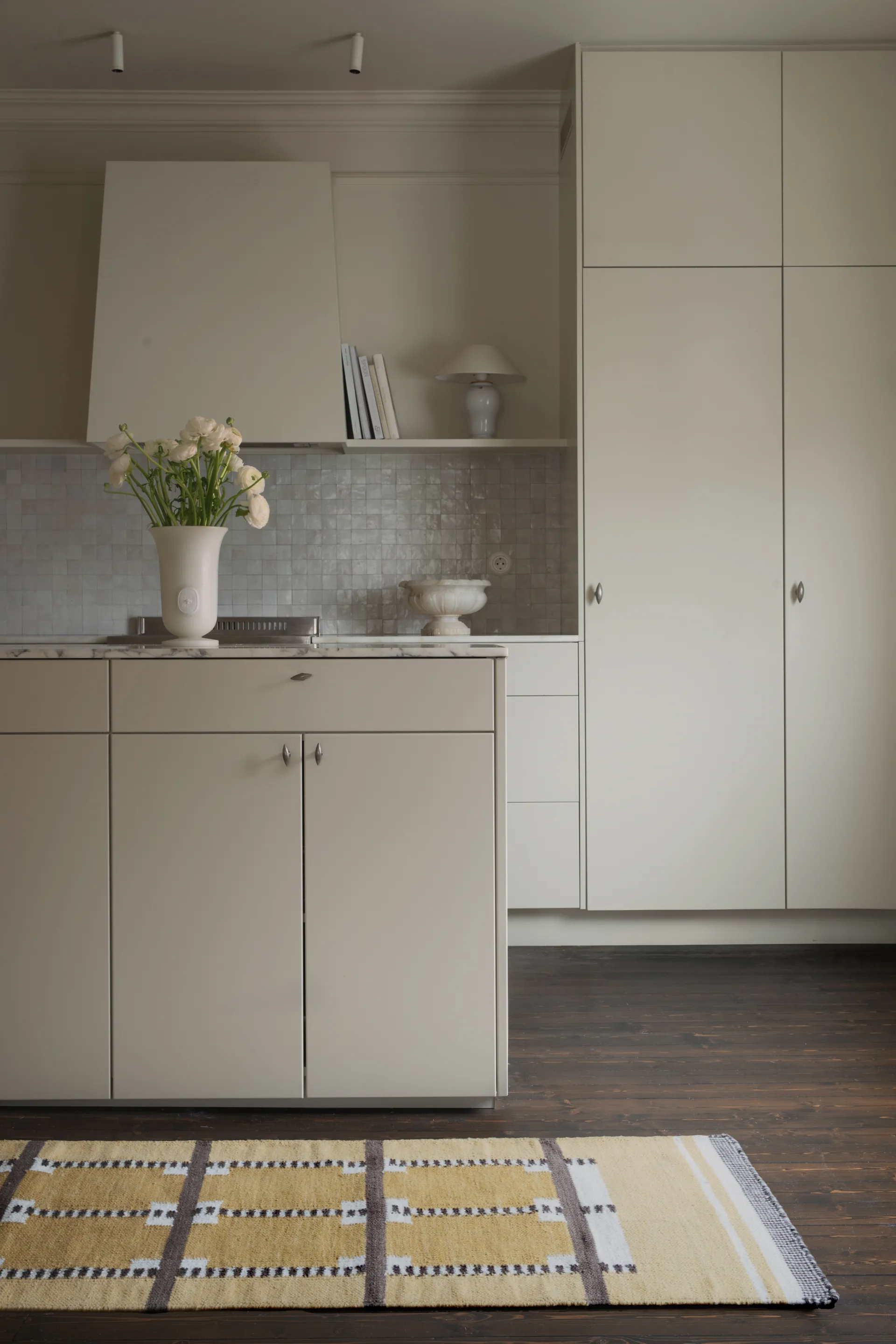 Röllakan Ruth gångmatta, Harvest yellow, 80x300 cm Layered