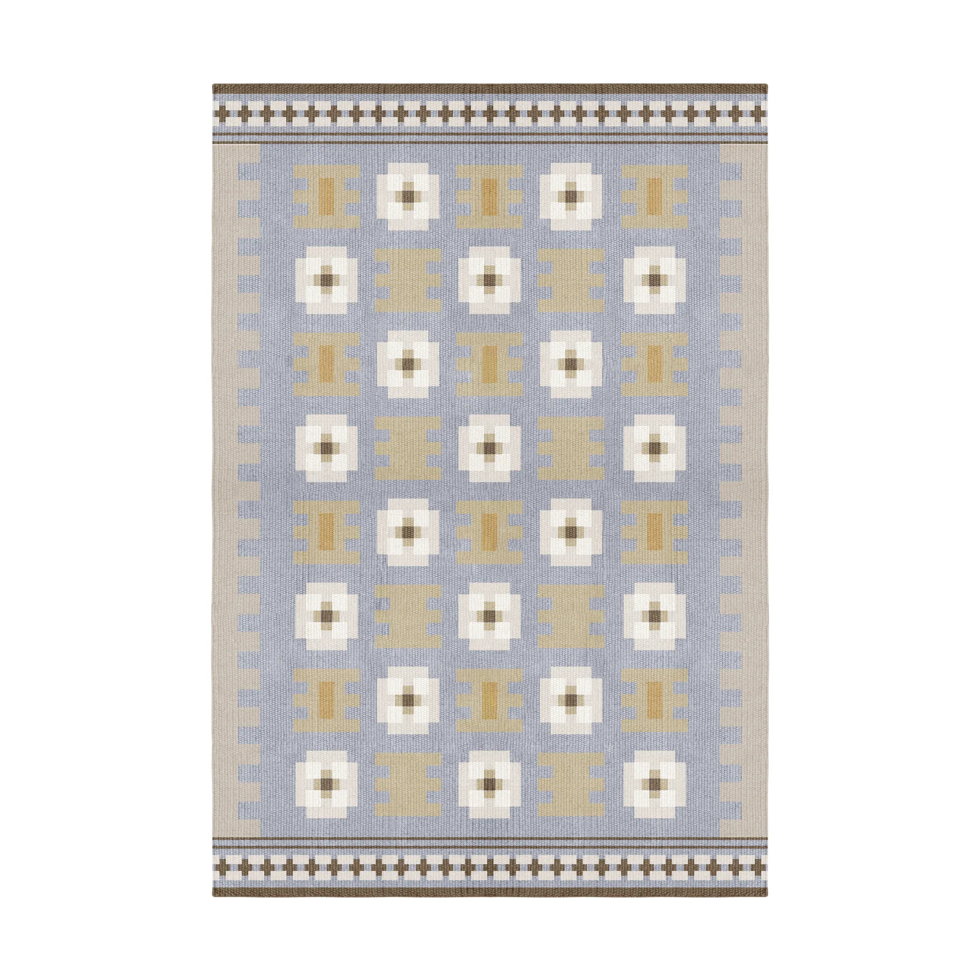 Röllakan Selma ullmatta, Dove, 200x300 cm Layered