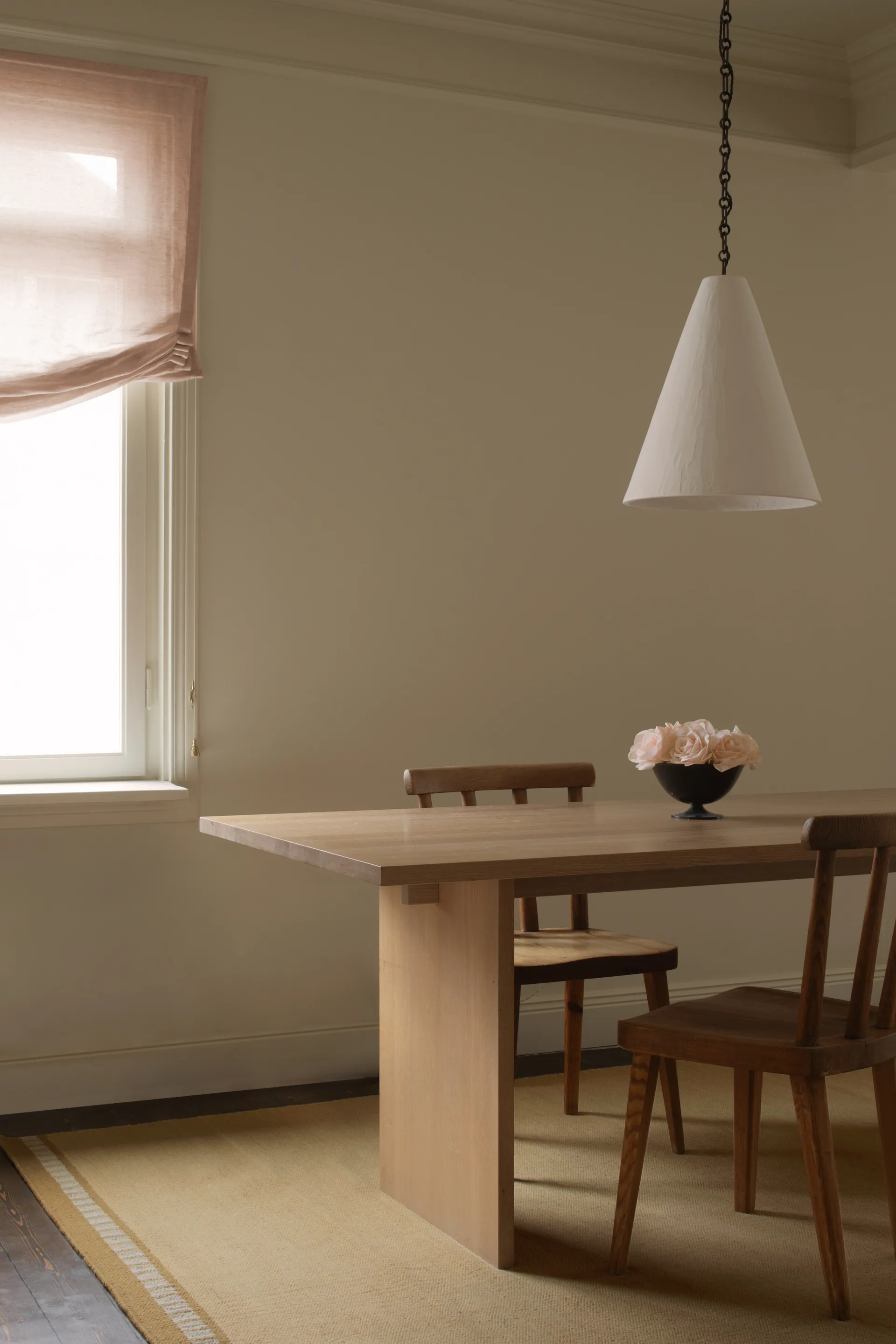 Röllakan Solid ullmatta, Mariegold, 300x400 cm Layered