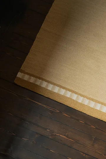 Röllakan Solid ullmatta - Mariegold, 80x300 cm - Layered