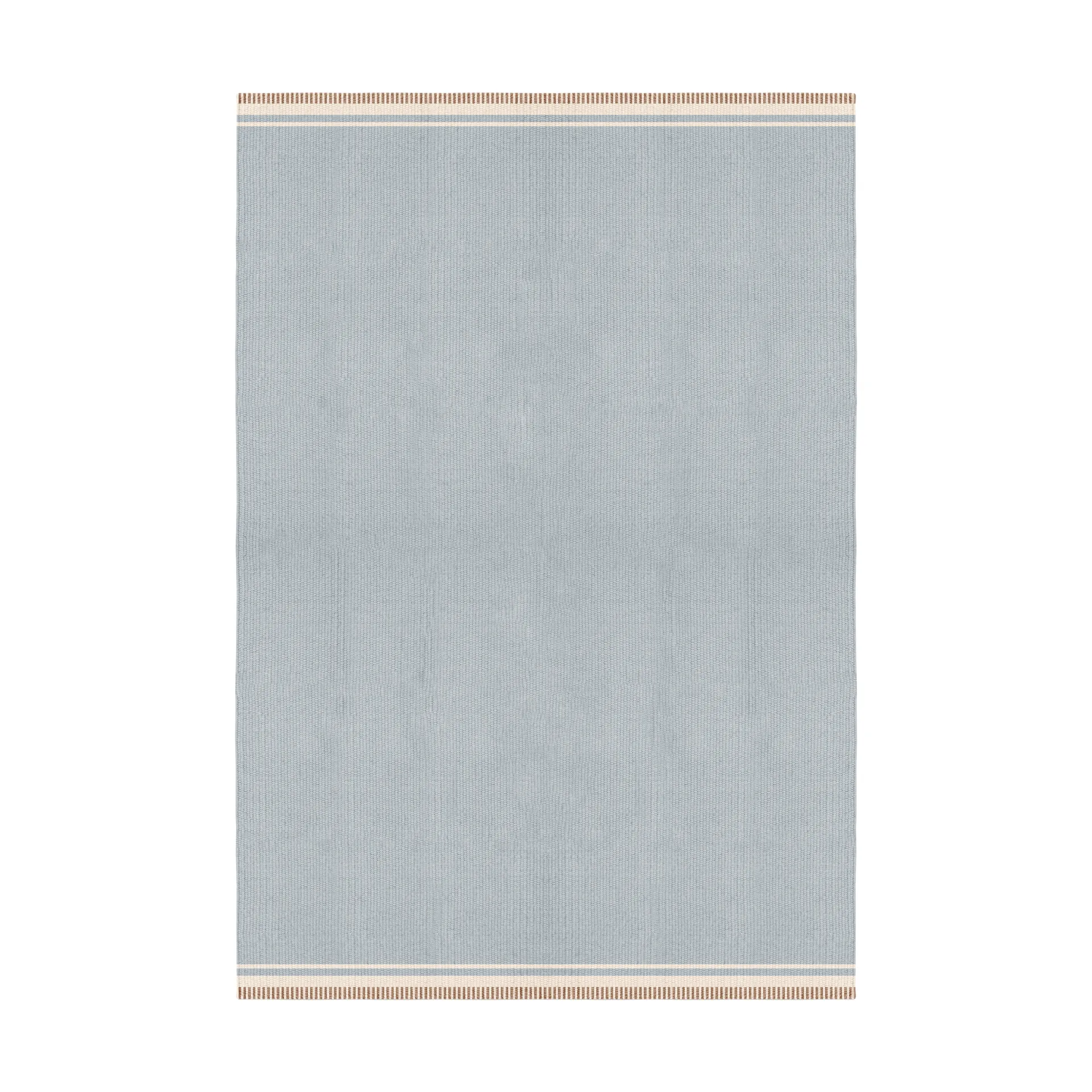 Röllakan Solid ullmatta, Sky blue, 200x300 cm Layered