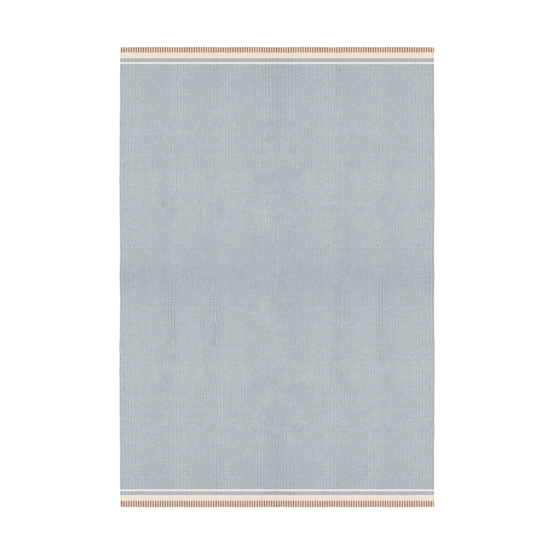 Röllakan Solid ullmatta, Sky blue, 300x400 cm Layered