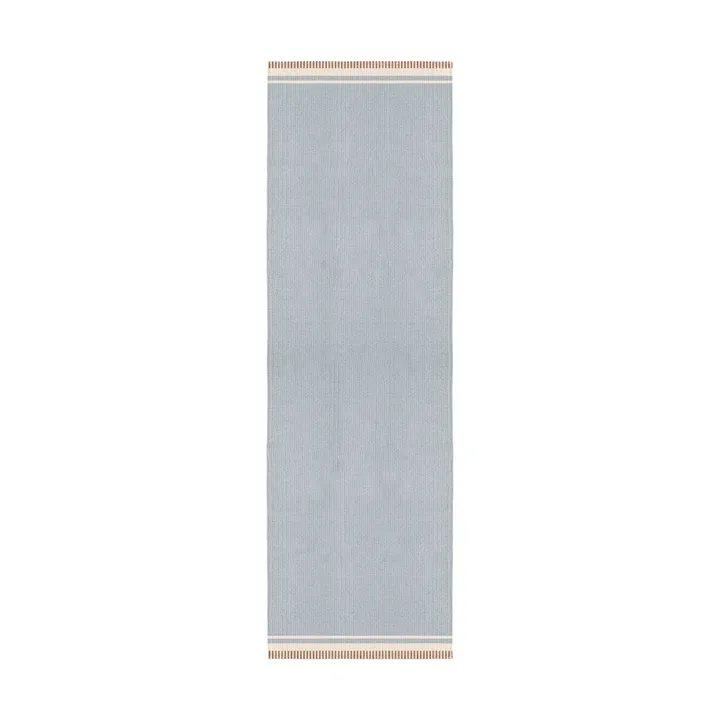 Röllakan Solid ullmatta - Sky blue, 80x300 cm - Layered