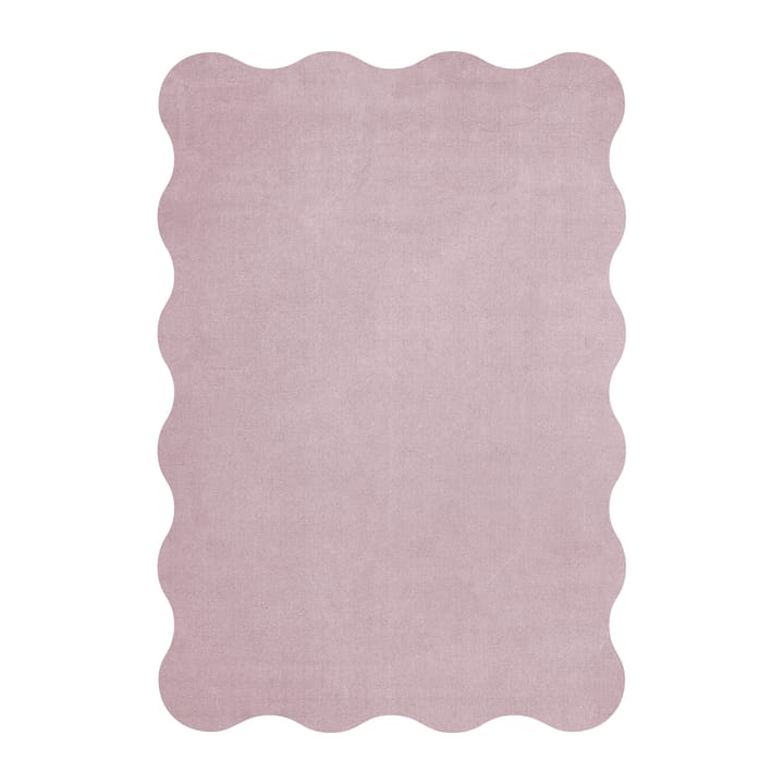 Scallop ullmatta 250x350 cm - Pink lavender - Layered