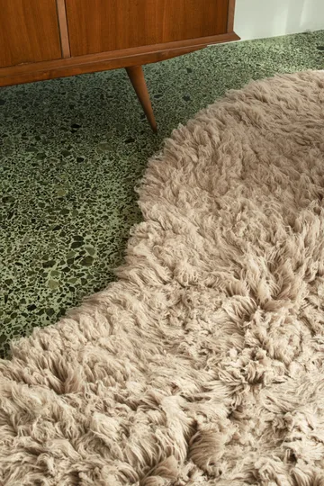 Shaggy matta 180x270 cm - Oatmeal - Layered