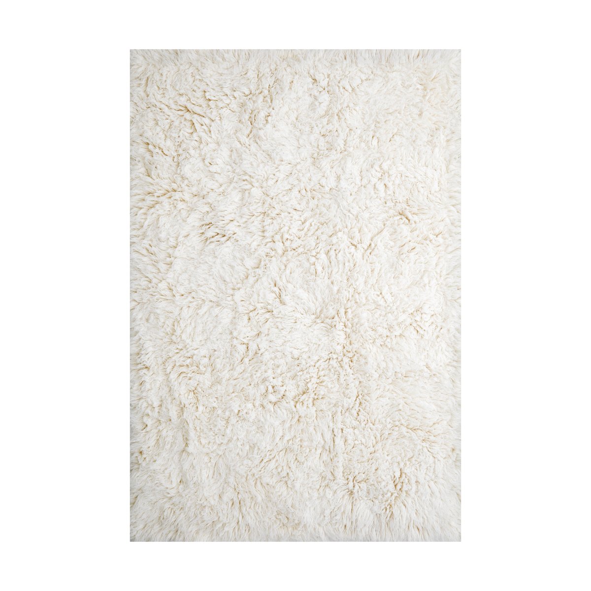 Layered Shaggy matta 200x300 cm Bone White | Skandinavisk Design | Ullmattor | Vit