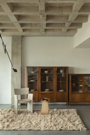 Shaggy matta 200x300 cm - Oatmeal - Layered