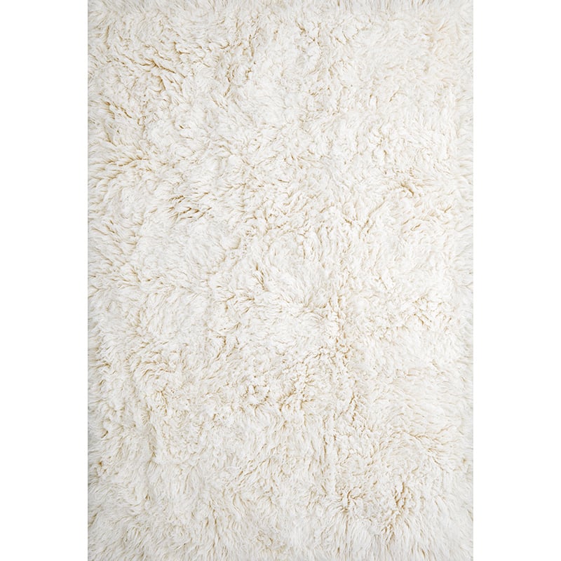 Layered Shaggy matta 250x350 cm Bone white | Skandinavisk Design | Ullmattor | Vit