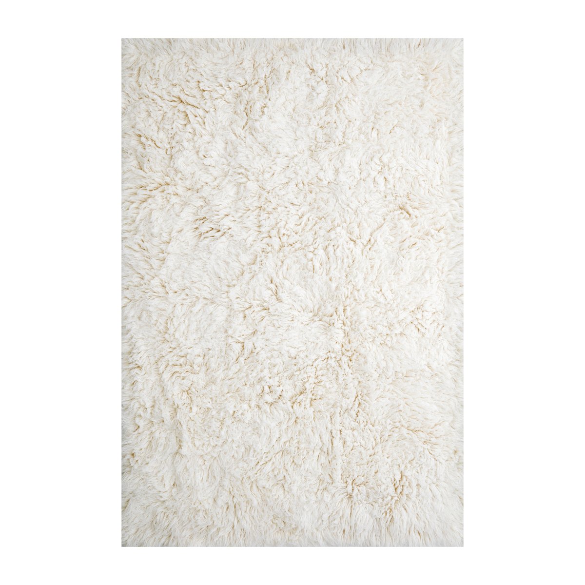 Layered Shaggy matta 300x400 cm Bone White | Skandinavisk Design | Ullmattor | Vit