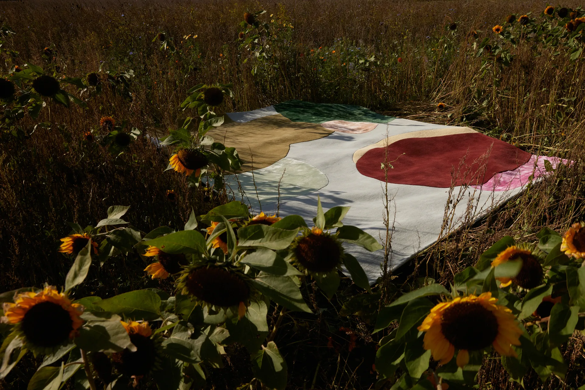 Sleeping Flower ullmatta, 180x270 cm Layered