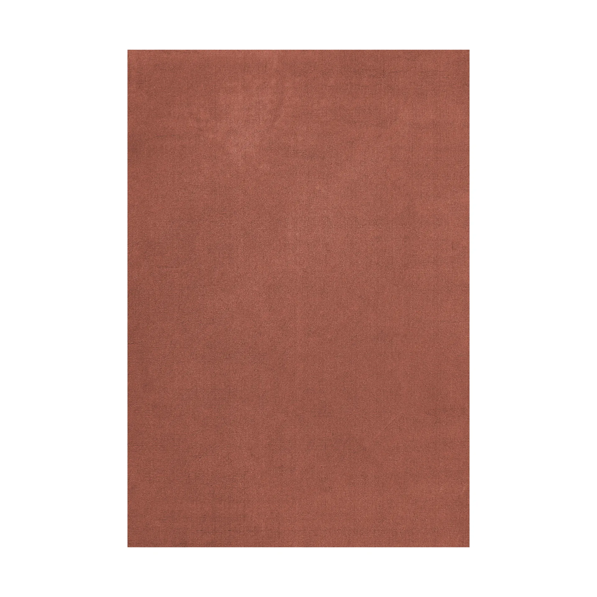 Solid Wool ullmatta, Red ochre, 180x270 cm Layered