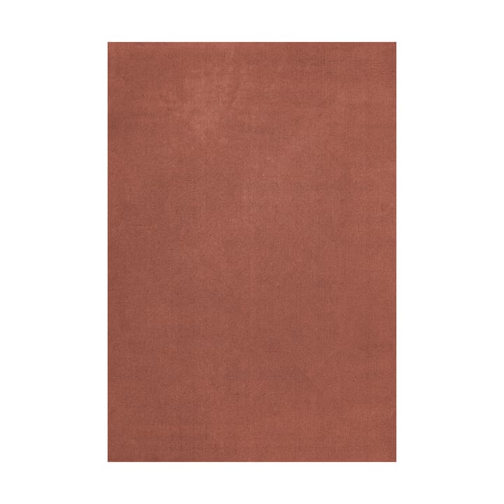 Solid Wool ullmatta - Red ochre, 200x300 cm - Layered