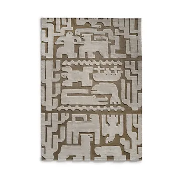 Stig Lindberg Gunnel ullmatta - Walnut brown, 180x270 cm - Layered