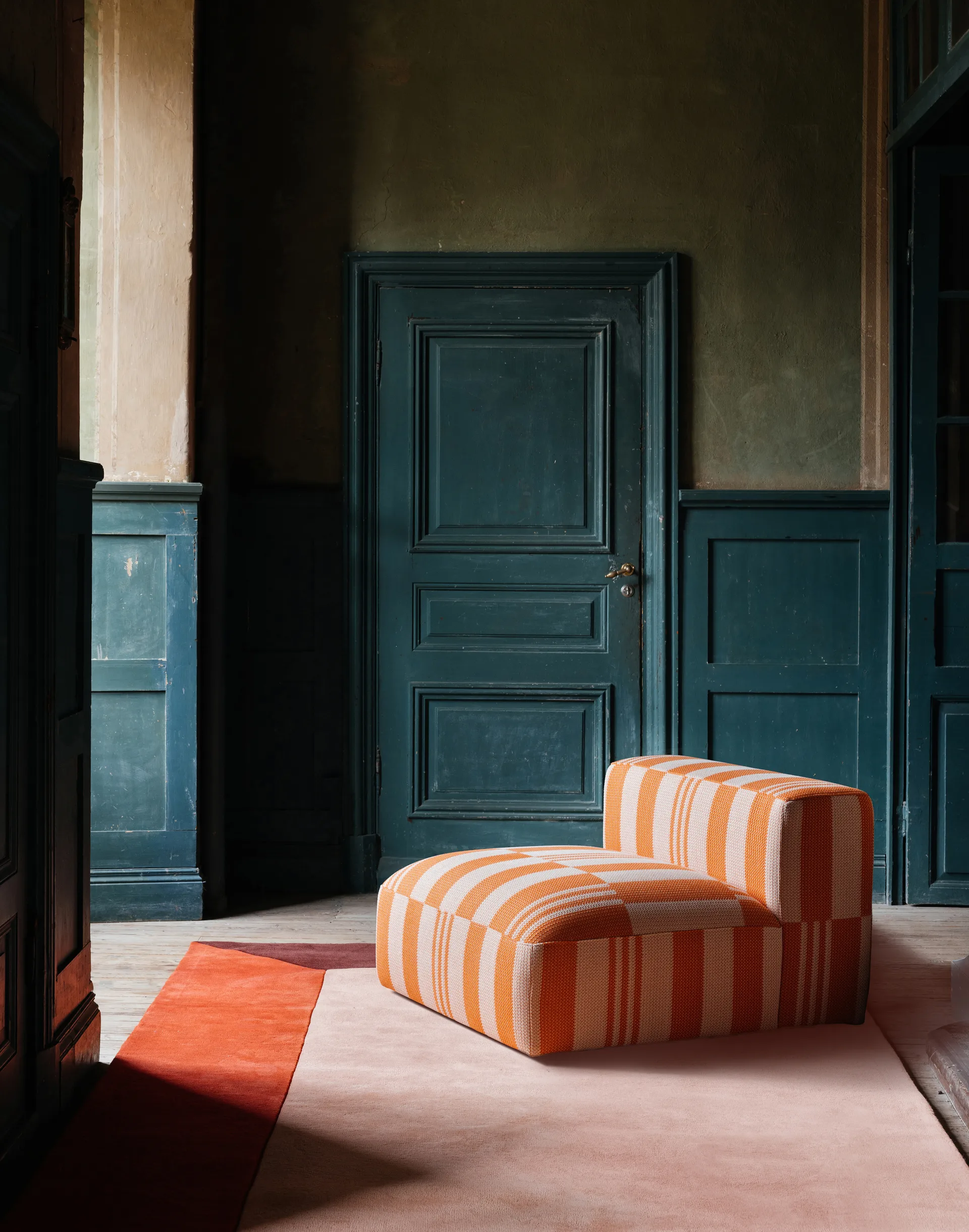 Teklan box ullmatta, Corals, 250x350 cm Layered