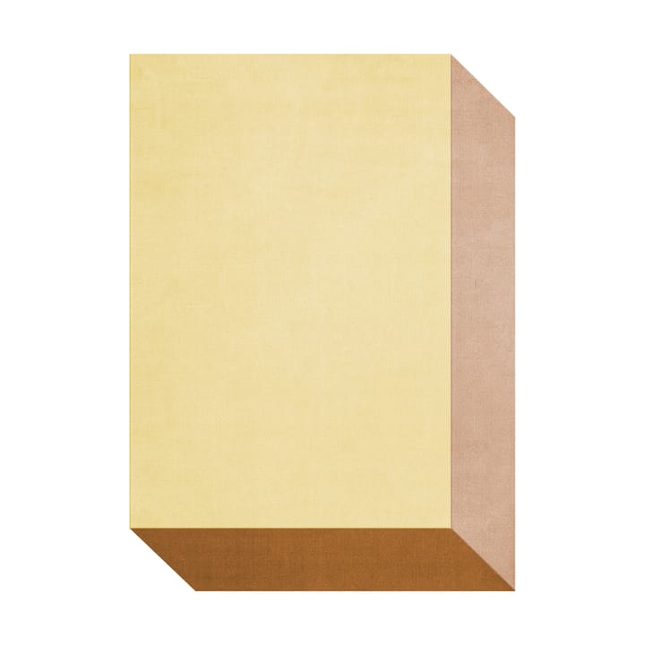 Teklan box ullmatta - Yellows, 200x300 cm - Layered