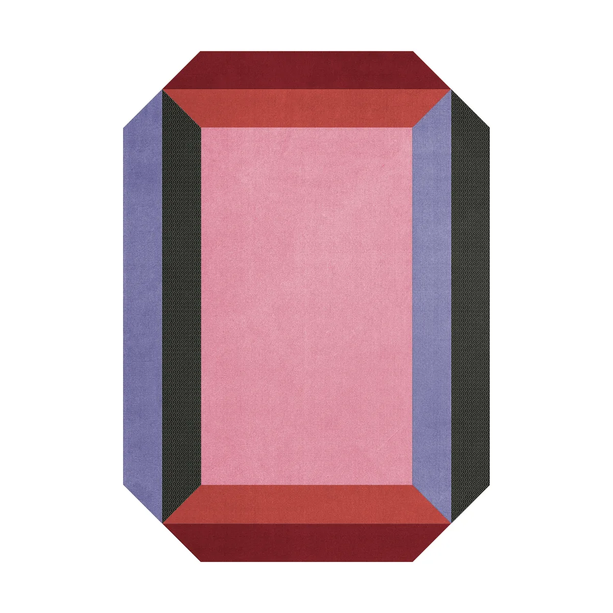 Layered Teklan crystal spectrum ullmatta Multi- 180x270 cm