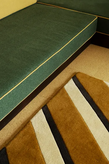 Teklan Diagonal ullmatta - Sand, 200x300 cm - Layered