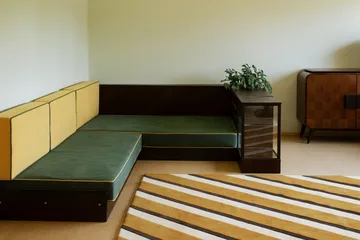 Teklan Diagonal ullmatta - Sand, 300x400 cm - Layered