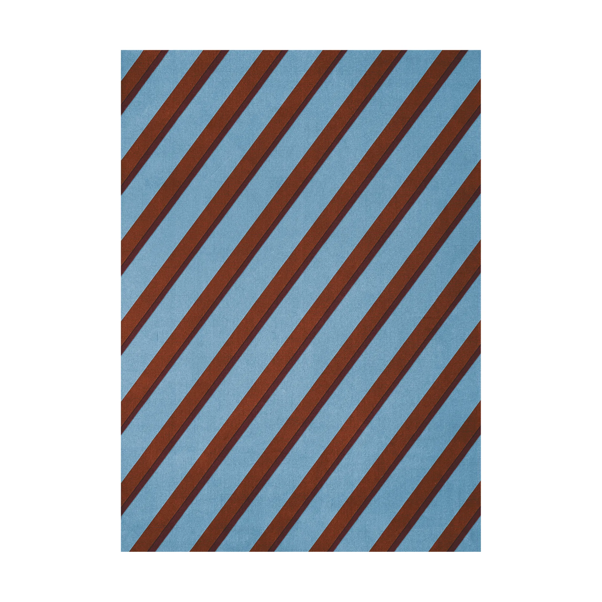 Teklan Diagonal ullmatta, Sky, 250x350 cm Layered