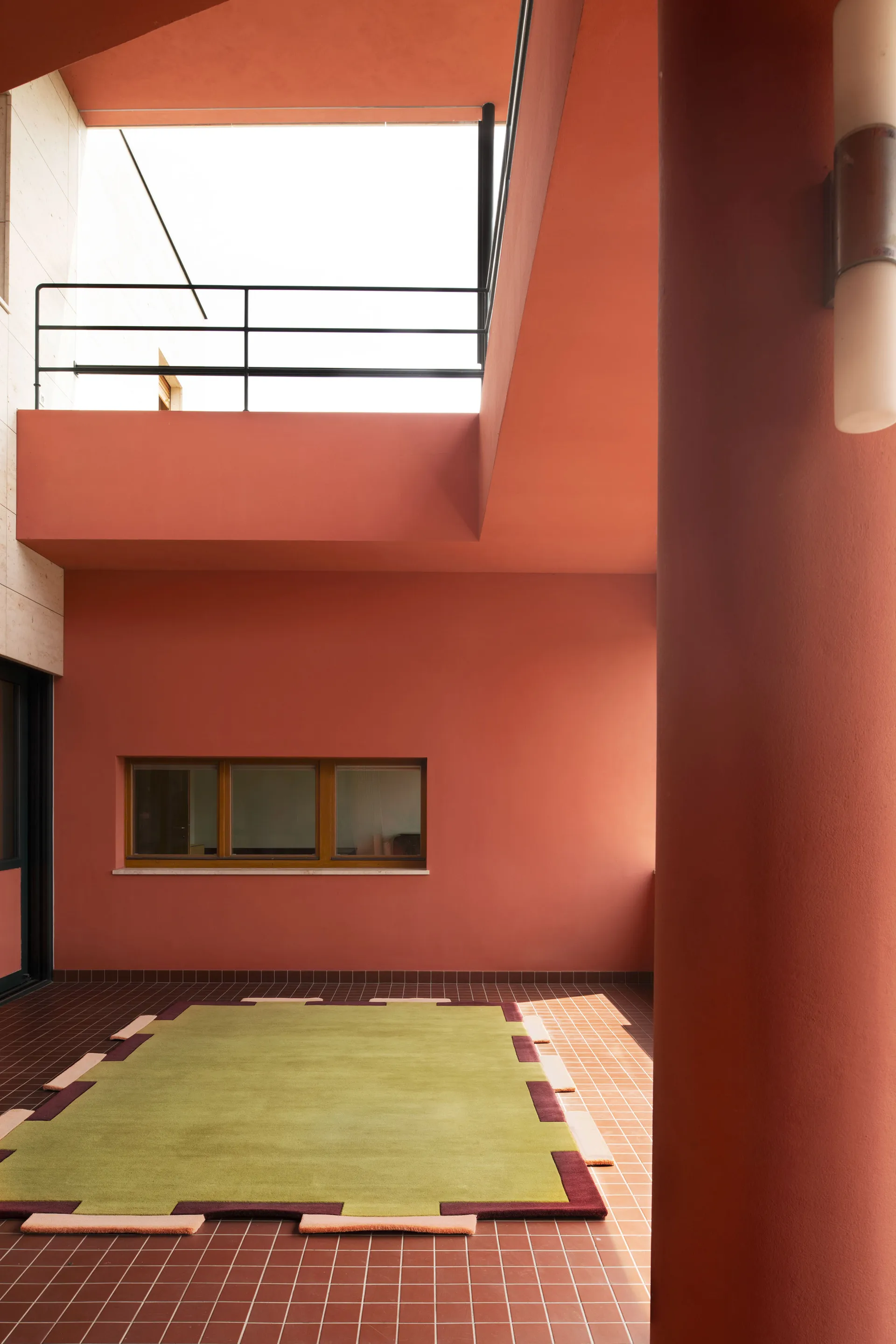 Teklan Fregio ullmatta, Olive blush, 200x300 cm Layered