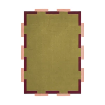 Teklan Fregio ullmatta - Olive blush, 250x350 cm - Layered