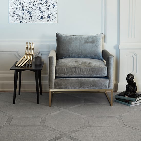 Wool Entrance matta 180x270 cm - True Greige - Layered