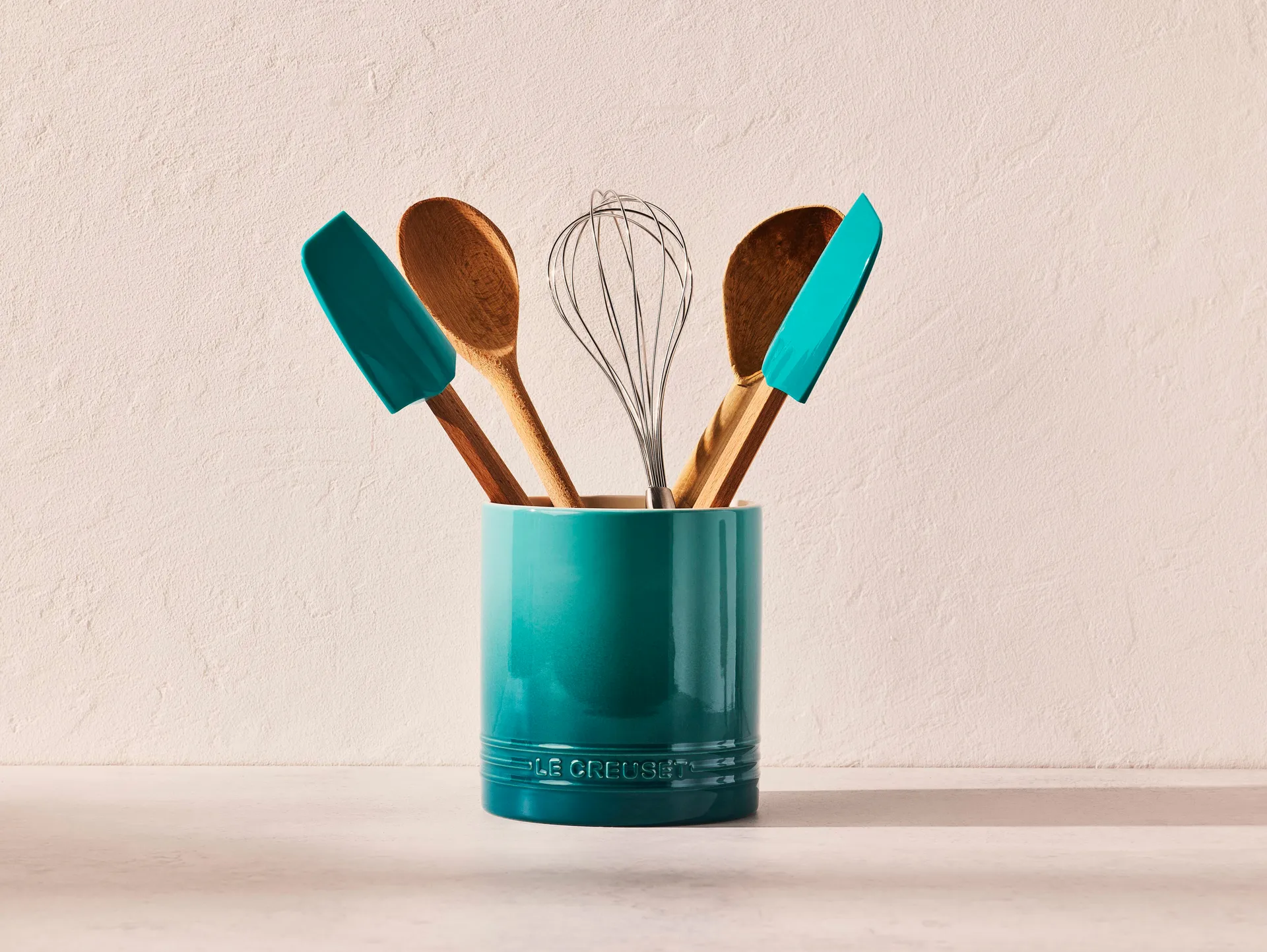 Craft grytsked stor, Bleu Riviera Le Creuset