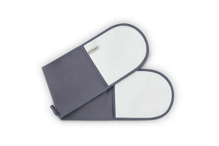 Dubbel grillhandske, Grå Le Creuset