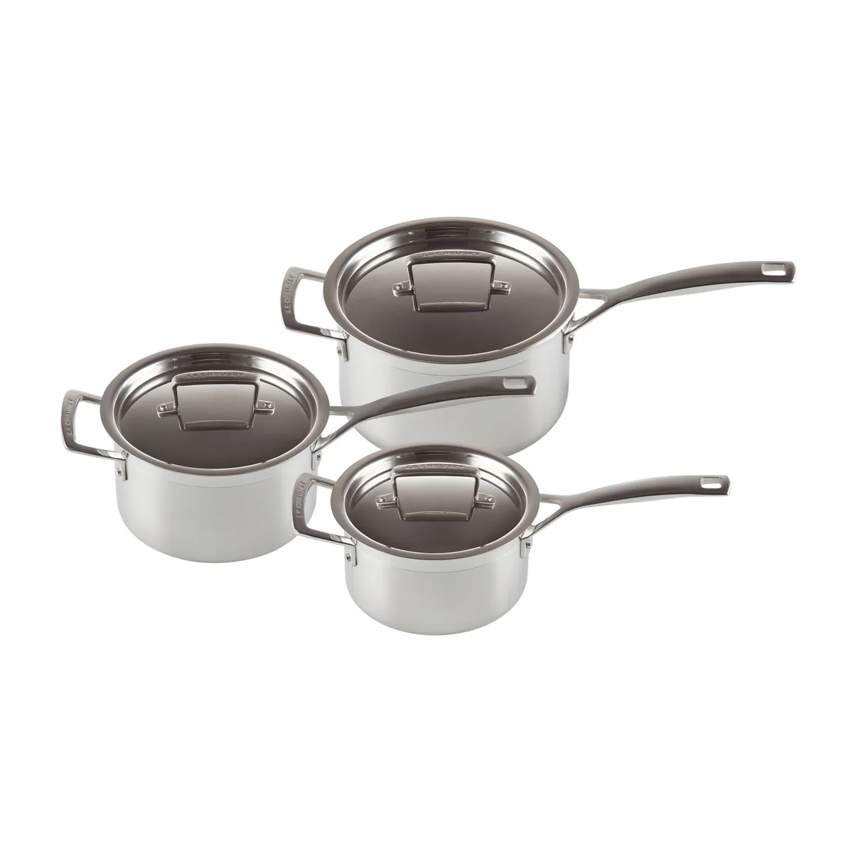 Le Creuset Le Creuset 3-Ply grytset 3 delar
