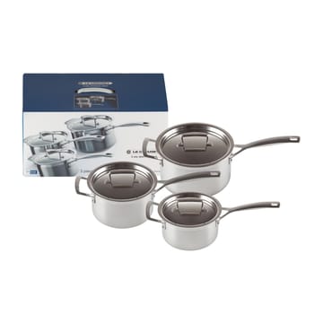 Le Creuset 3-Ply grytset - 3 delar - Le Creuset