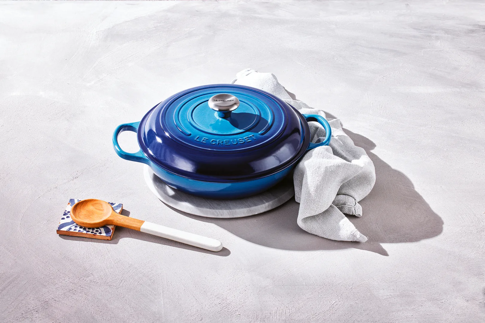 Le Creuset buffétgryta 3,5 l, Azure blue Le Creuset