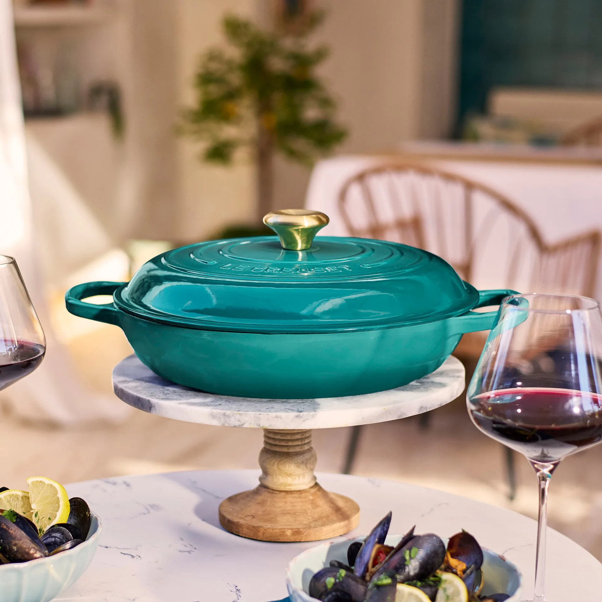 Le Creuset buffétgryta 3,5 l, Bleu Riviera Le Creuset
