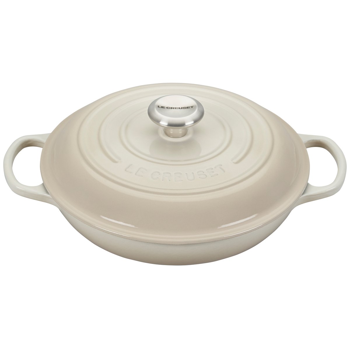 Le Creuset buffétgryta 3,5 l Meringue | Skandinavisk Design | Grytor | Beige