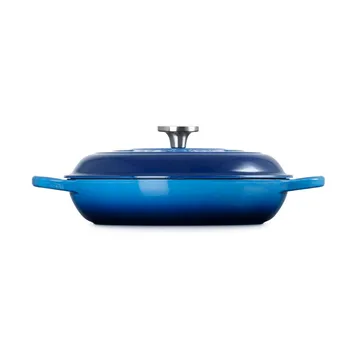 Le Creuset Classic gjutjärn buffétgryta glaslock - Azure, 3,5 L - Le Creuset