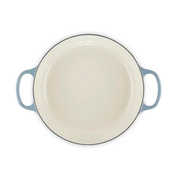 Le Creuset Classic gjutjärn buffétgryta glaslock - Chambray, 3,5 L - Le Creuset