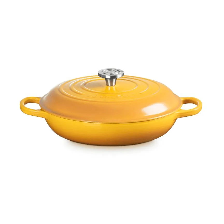 Le Creuset Classic gjutjärn buffétgryta glaslock, Nectar, 3,5 L Le Creuset