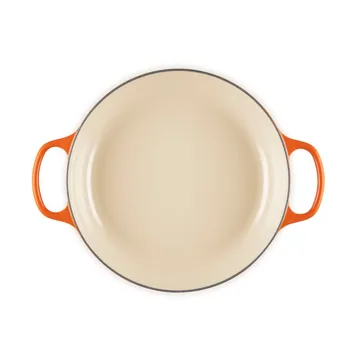 Le Creuset Classic gjutjärn buffétgryta glaslock - Volcanic, 3,5 L - Le Creuset