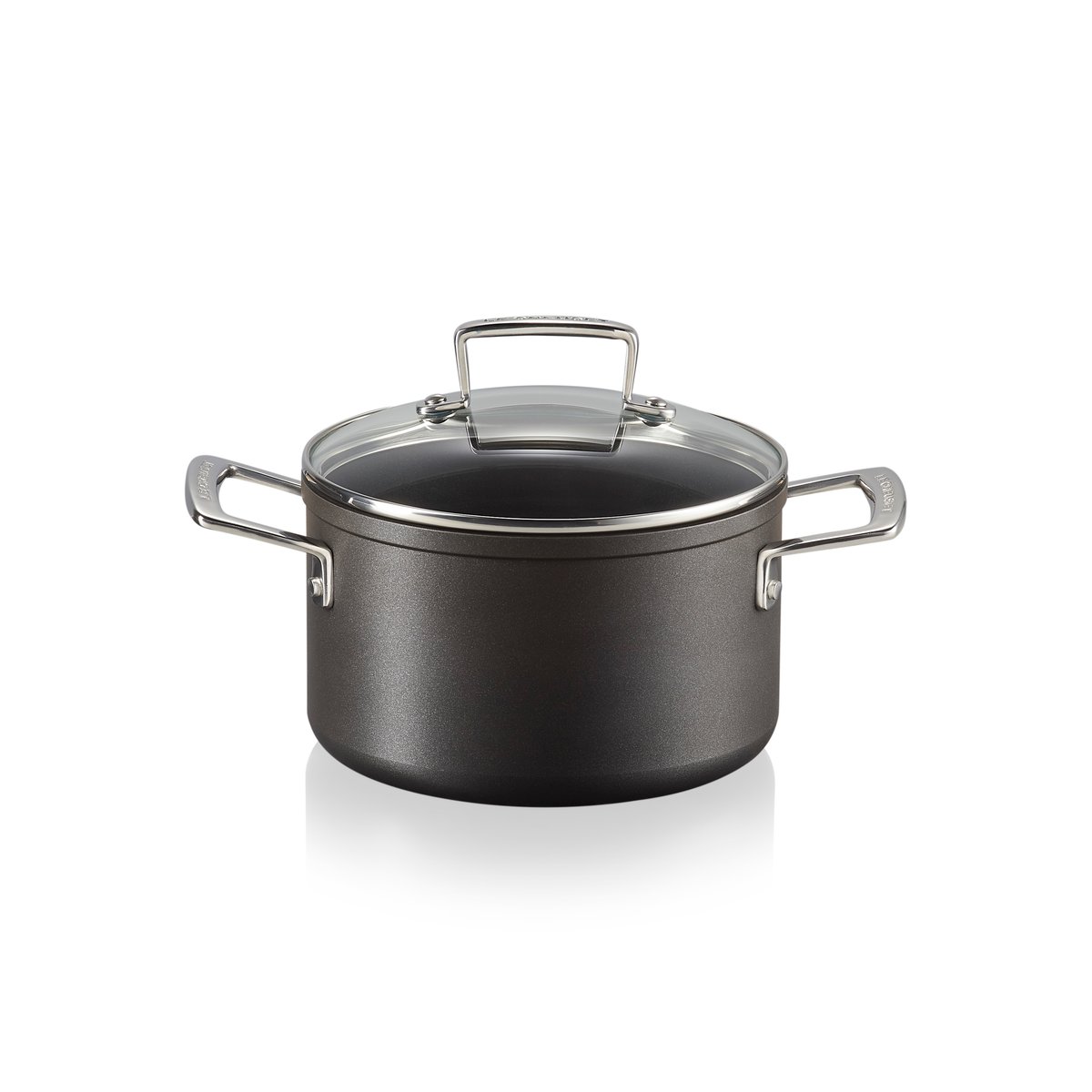 Le Creuset gryta med glaslock 2,8 L | Skandinavisk Design | Grytor | Svart