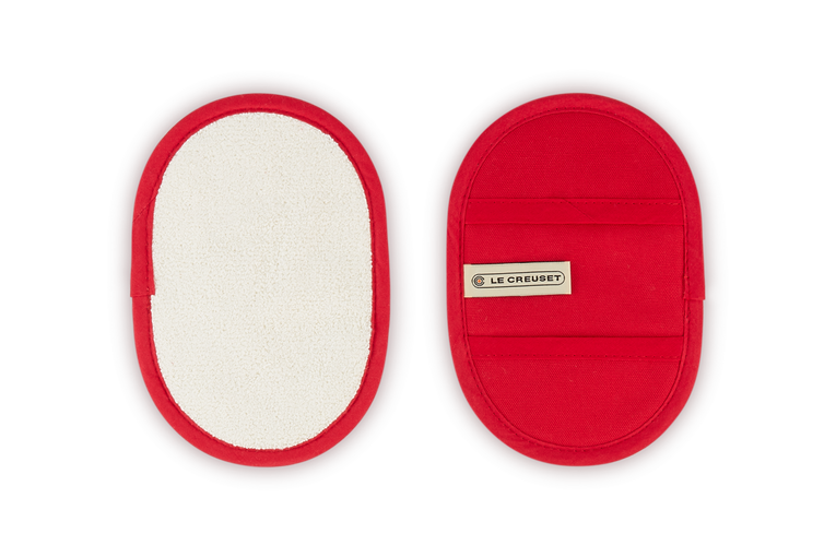 Le Creuset grytlappar 2-pack 18x12 cm Cerise | Skandinavisk Design | Grytlappar & Grytvantar | Röd