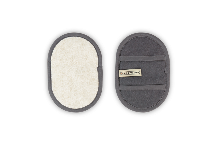 Le Creuset grytlappar 2-pack 18x12 cm Grå | Skandinavisk Design | Grytlappar & Grytvantar | Grå