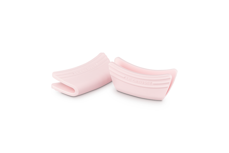 Le Creuset grytlappar 2-Pack silikon 12x6 cm Shell pink