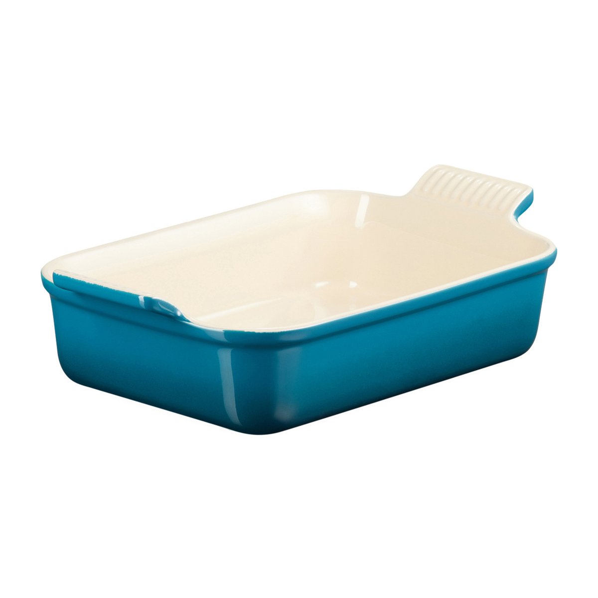 Le Creuset Heritage ugnsform 26 cm Deep teal | Skandinavisk Design | Ugnsformar | Blå
