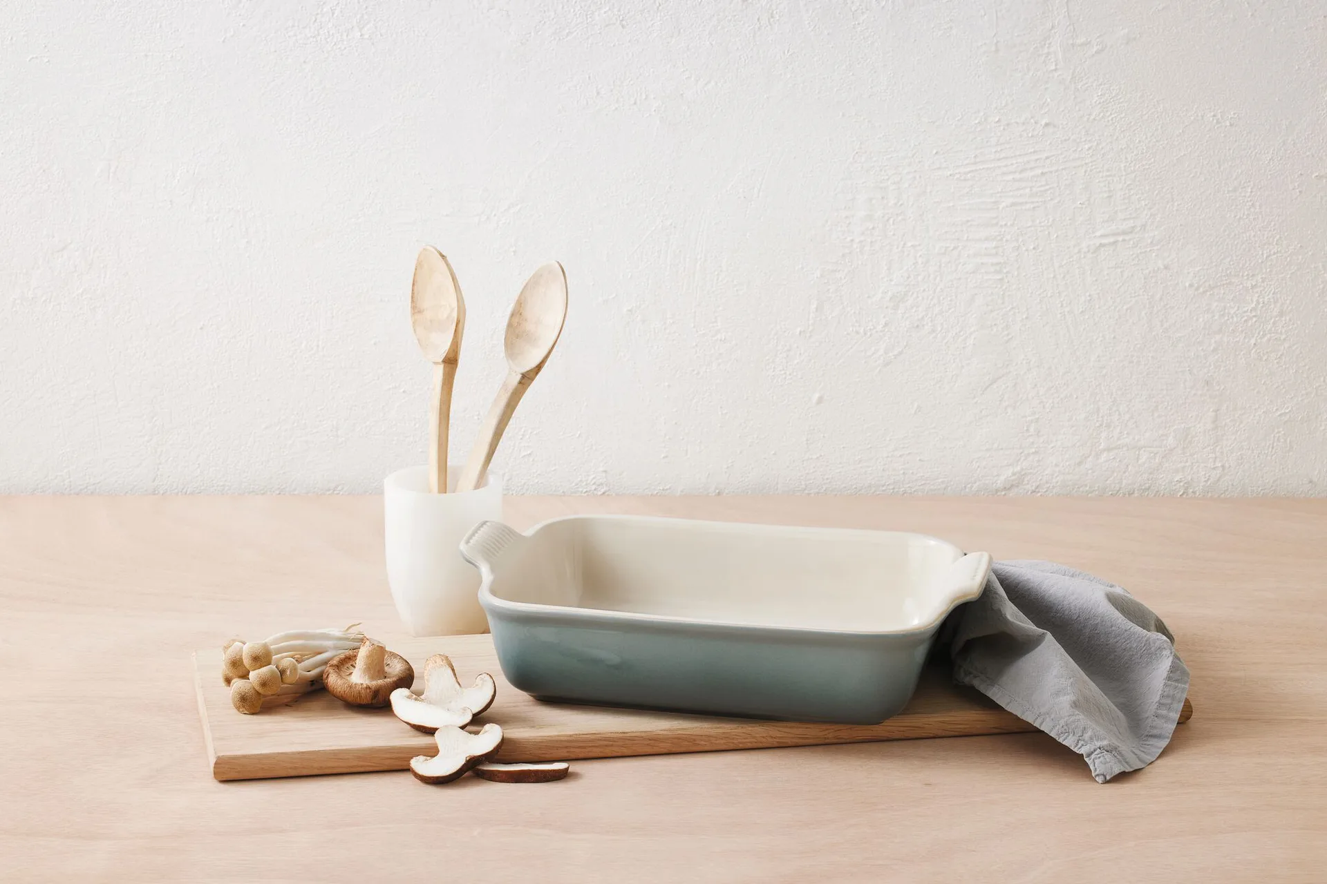 Le Creuset Heritage ugnsform 26 cm, Sea Salt Le Creuset