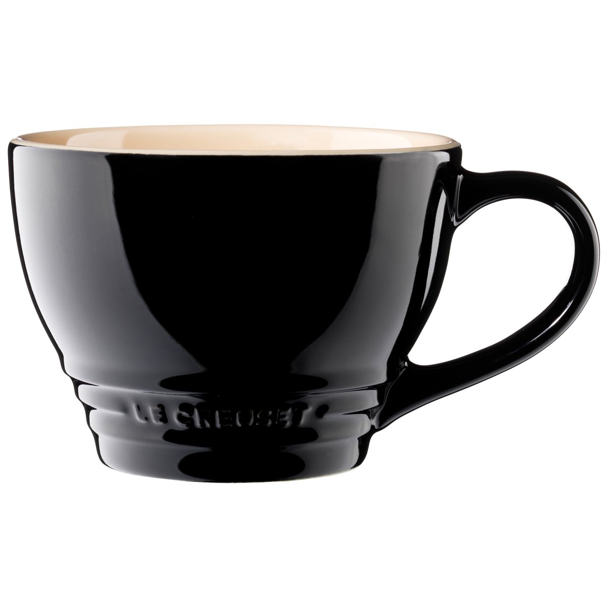 Le Creuset jumbokopp 40 cl Black | Skandinavisk Design | Kaffekoppar | Svart