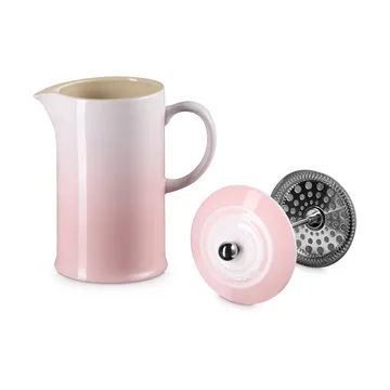 Le Creuset kaffekanna med press - Shell Pink, 1 L - Le Creuset