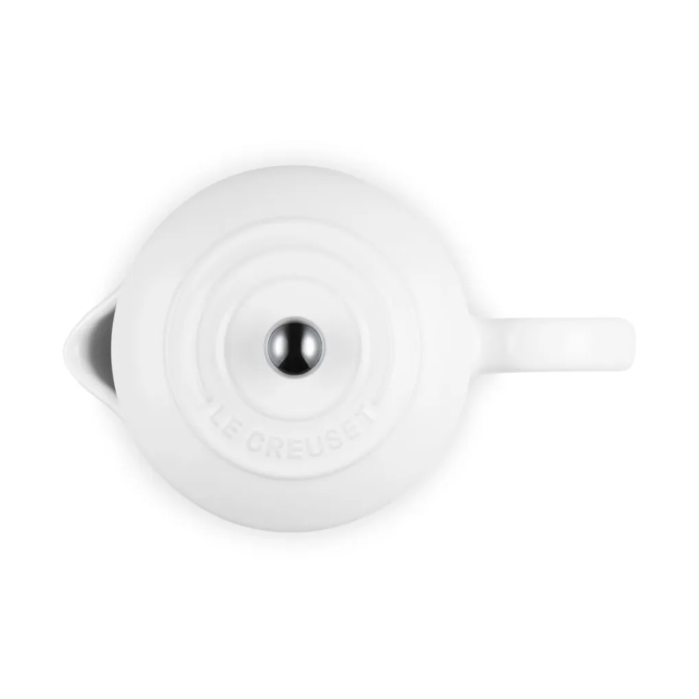 Le Creuset kaffekanna med press, White, 1 L Le Creuset