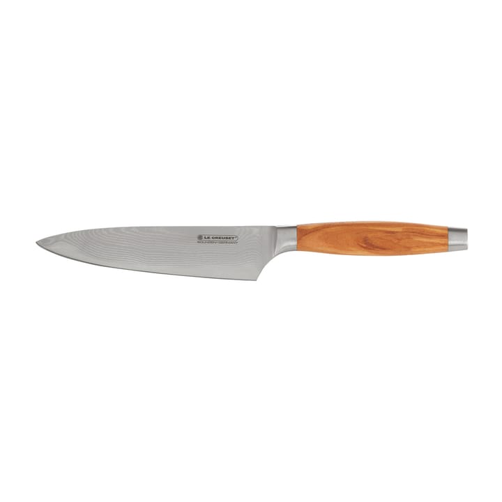 Le Creuset kockkniv med olivträhandtag - 15 cm - Le Creuset