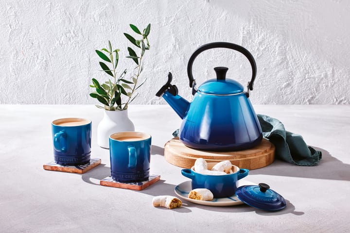 Le Creuset Kone vattenkittel med vissla - Azure blue - Le Creuset