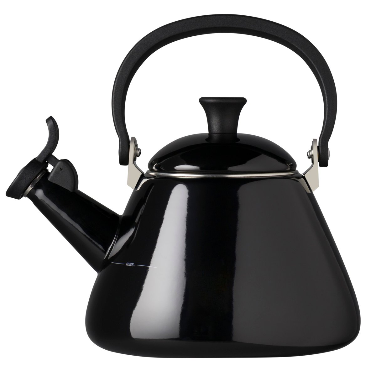 Le Creuset Kone vattenkittel med vissla Black | Skandinavisk Design | Vattenkittlar | Svart