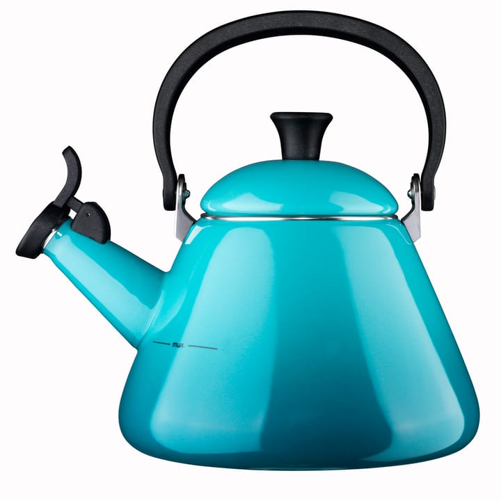 Le Creuset Kone vattenkittel med vissla - Caribbean - Le Creuset